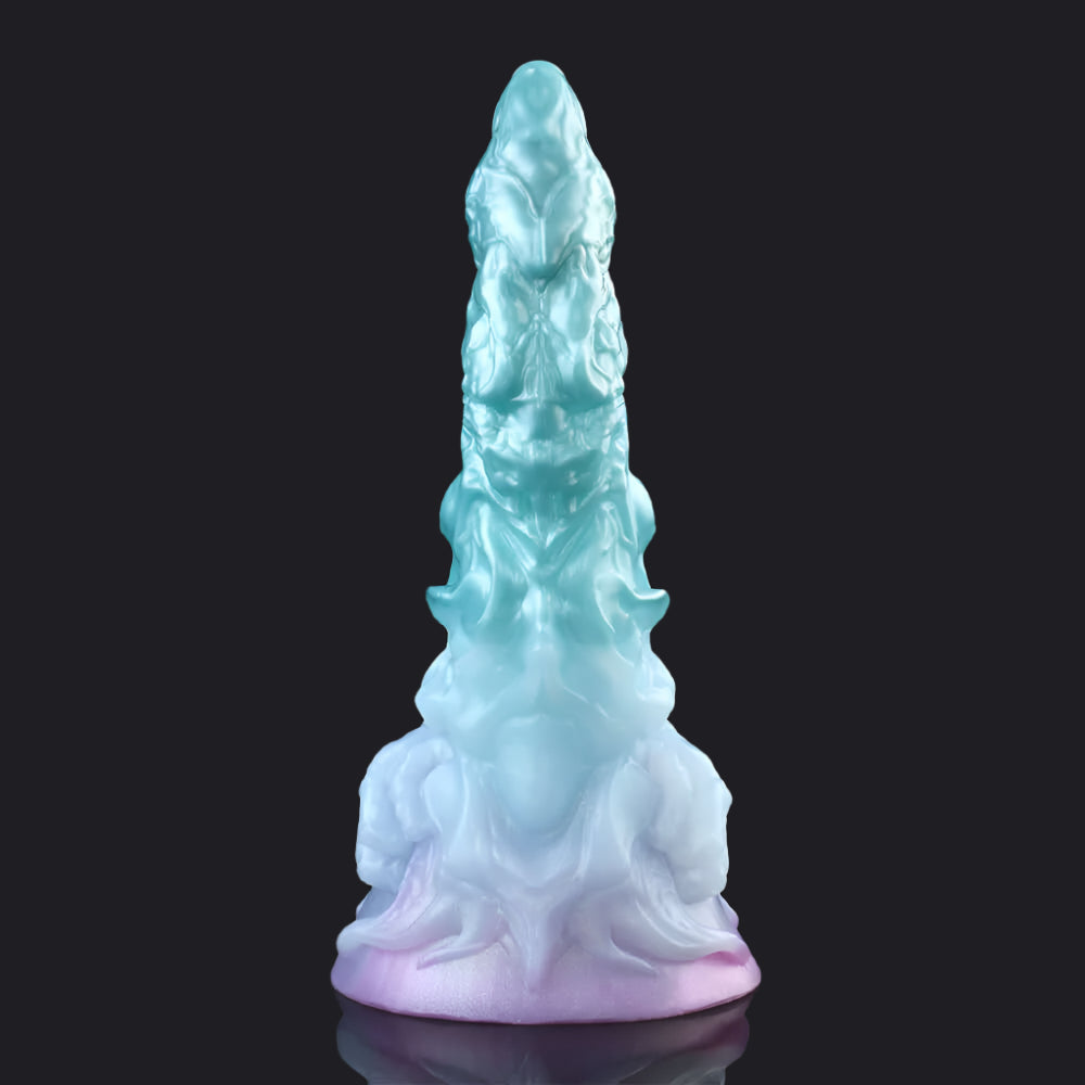 Alien Dildo – Serpentine Fantasy Silicone Toy (Platinum Silicone) Xoxomoving