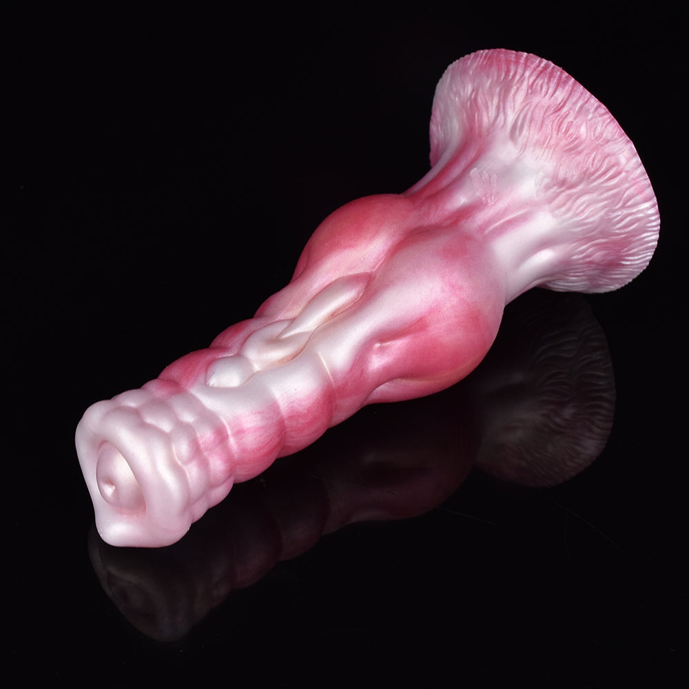 Silicone Knot Fantasy Dog Inflatable Dildo Xoxomoving