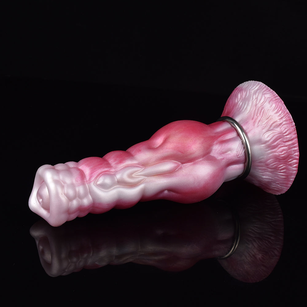 Silicone Knot Fantasy Dog Inflatable Dildo Xoxomoving