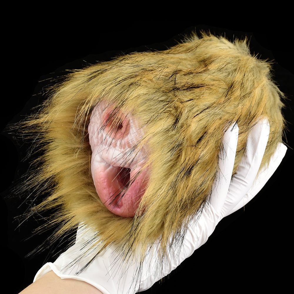 African Gorilla Furry Sex Doll Pocket Masturbator - Animals Pussies Masturbation Cup Blowjob Xoxomoving