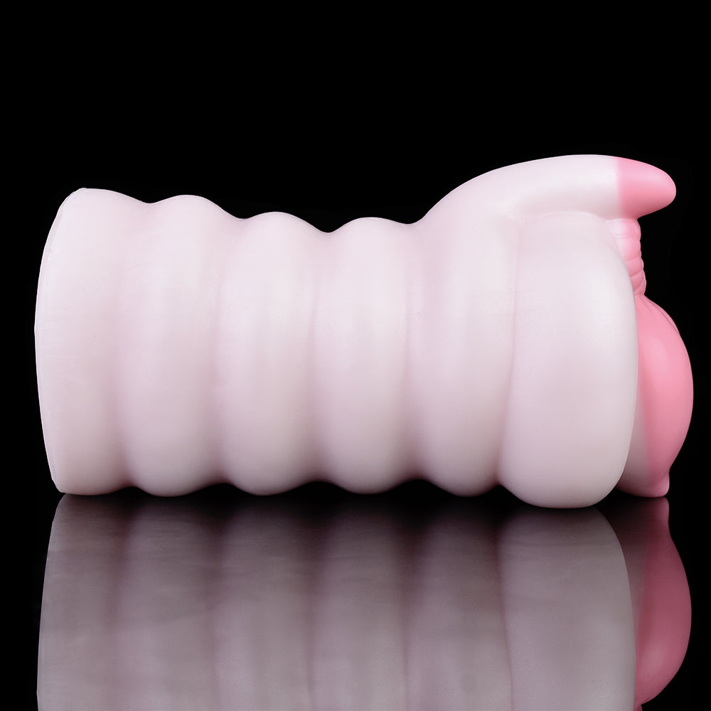 Fantasy Pig Pussy Pocket Masturbator - Pink Realistic Animal Pussies Blowjob Sex Toys for Men Xoxomoving