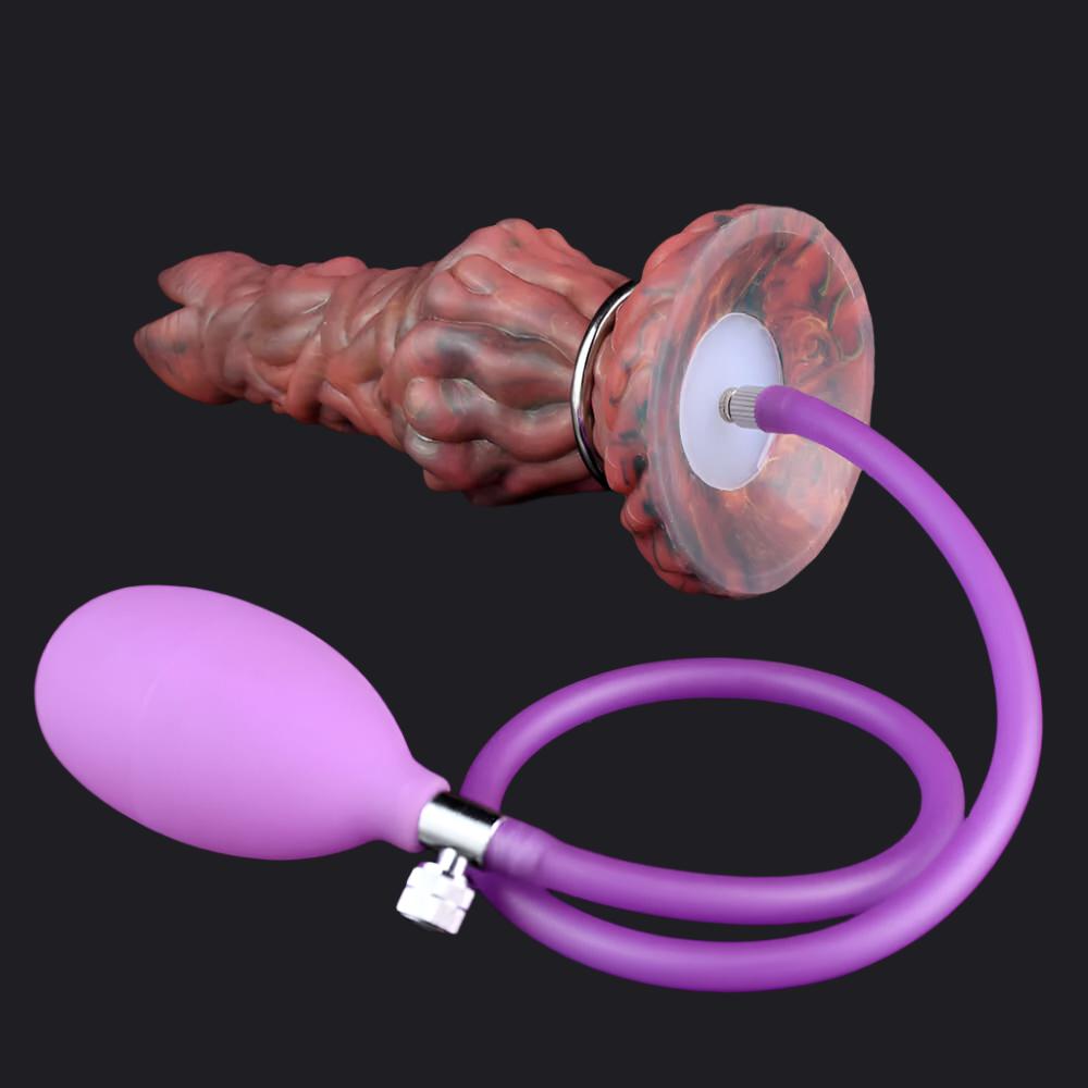 Xoxomoving Egglayer with Pump Alien Fantasy Silicone Toy Xoxomoving