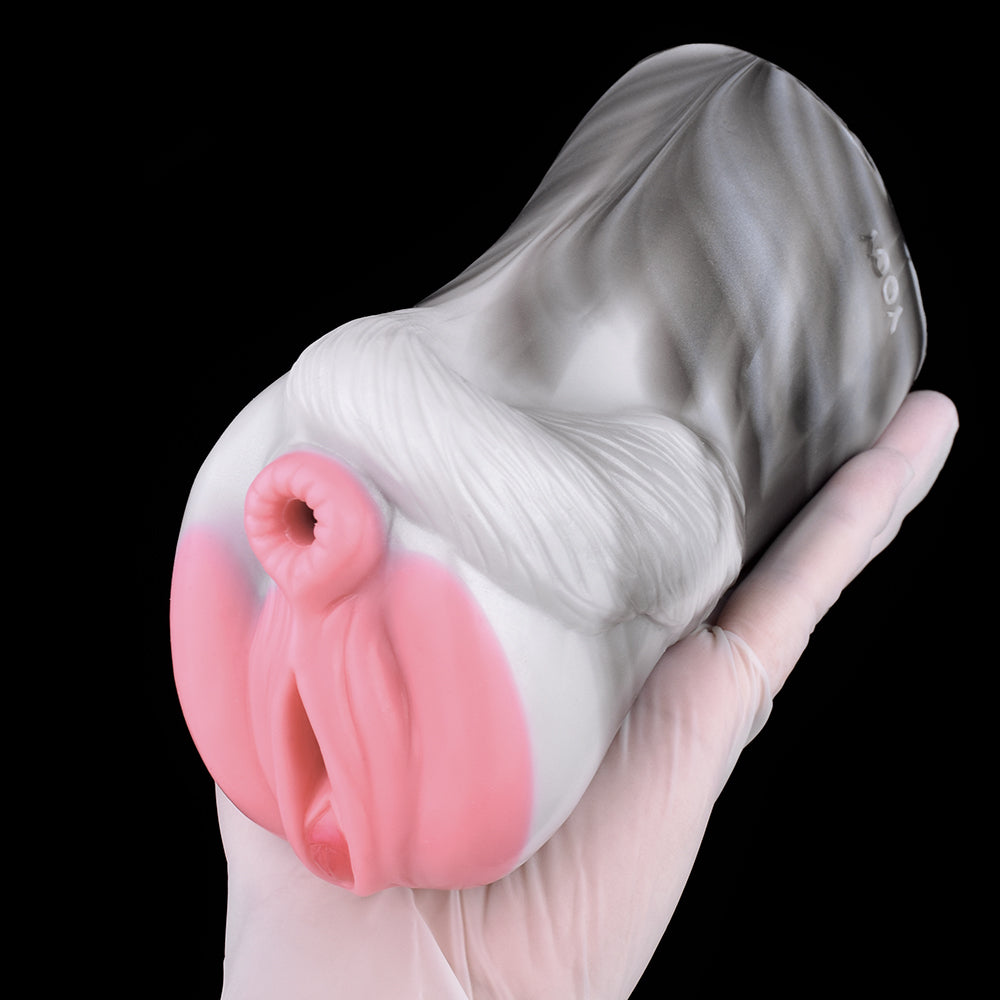 Pink Girl Horse Pussy Pocket Masturbator - Fantasy Animal Pussies Sex Toys for Men Xoxomoving