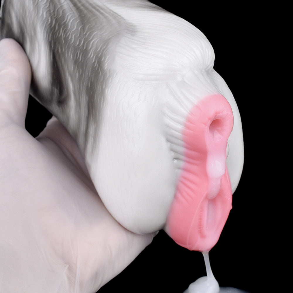 Fantasy Horse Pocket Pussy Male Sex Toy - Pink Vagina Dual Hole Penis Masturbator Xoxomoving