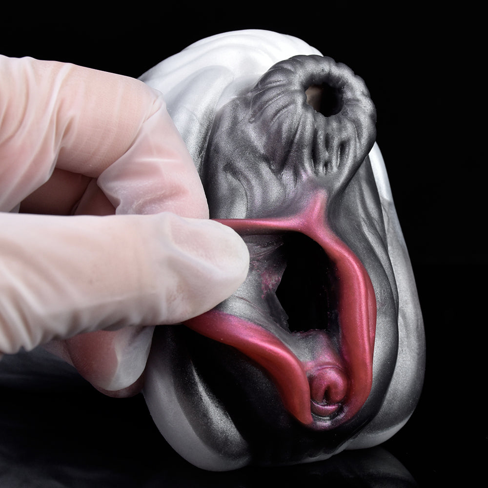Animal Cow Pussy Masturbation Sex Toy for Men - Charming Realistic Vaginal Penis Massager Xoxomoving