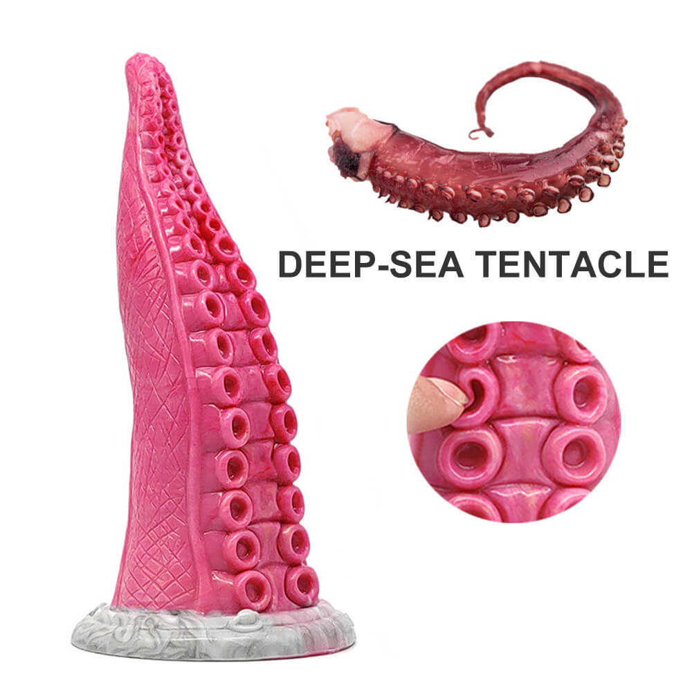 Deep Sea Tentacle Dildo - 9 inch Octopus Dildo - Fantasy Dildo Xoxomoving