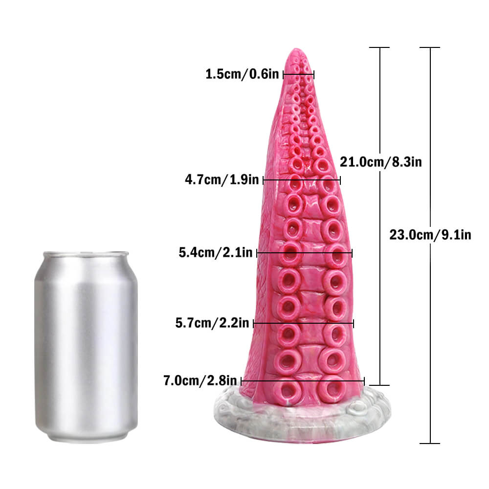 Deep Sea Tentacle Dildo - 9 inch Octopus Dildo - Fantasy Dildo Xoxomoving