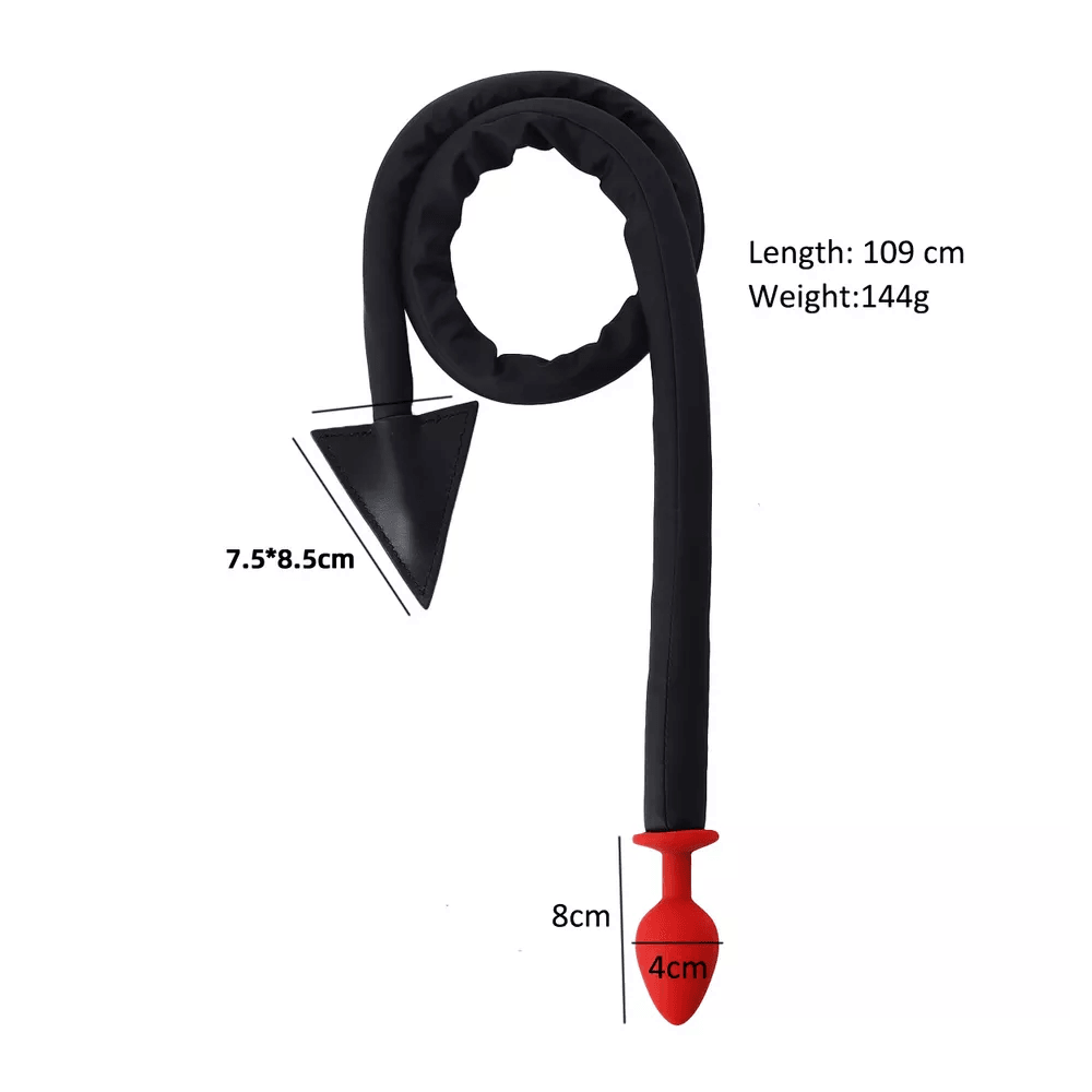 Devilish Tail Butt Plug Xoxomoving