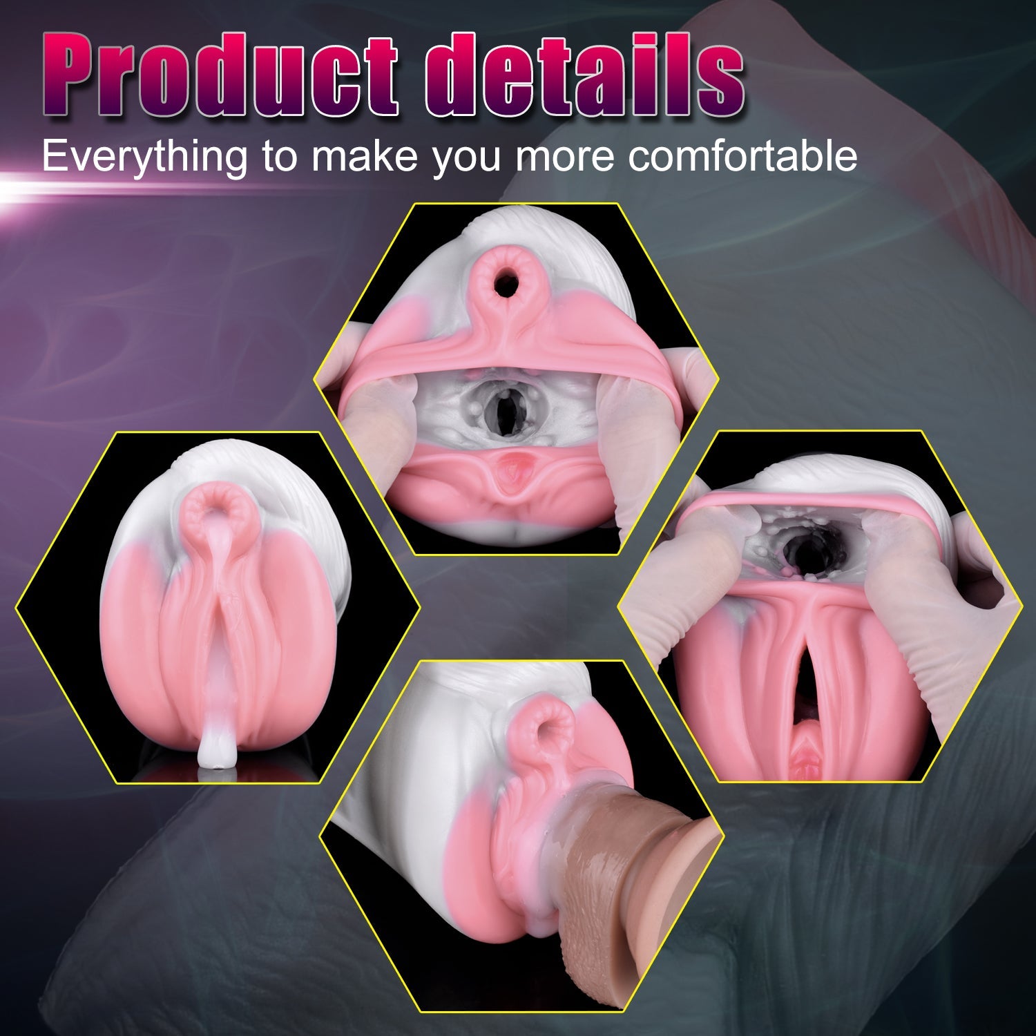 Pink Girl Horse Pussy Pocket Masturbator - Fantasy Animal Pussies Sex Toys for Men Domlust