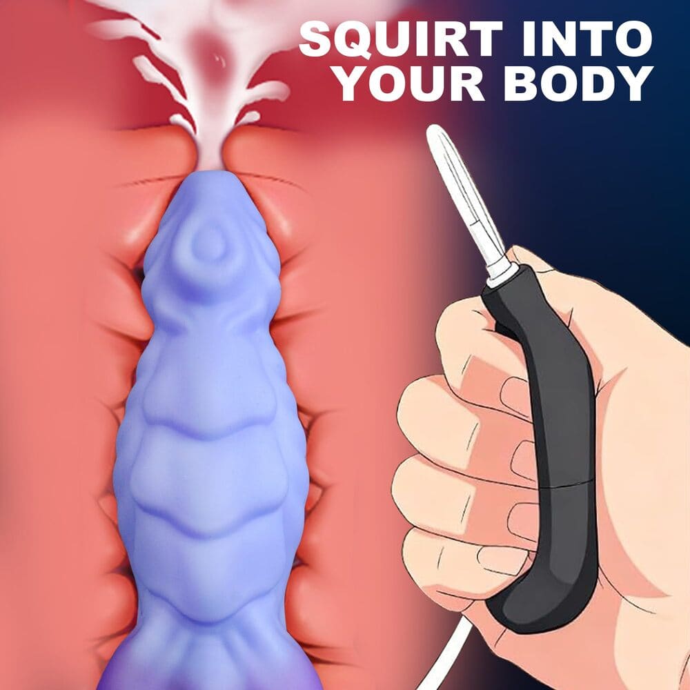 Dracoflo - 8 Inch Squirting Dragon Dildo - Fantasy Ejaculating Dildo
