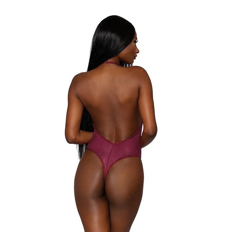 Floral Embroidered Mesh Teddy Xoxomoving