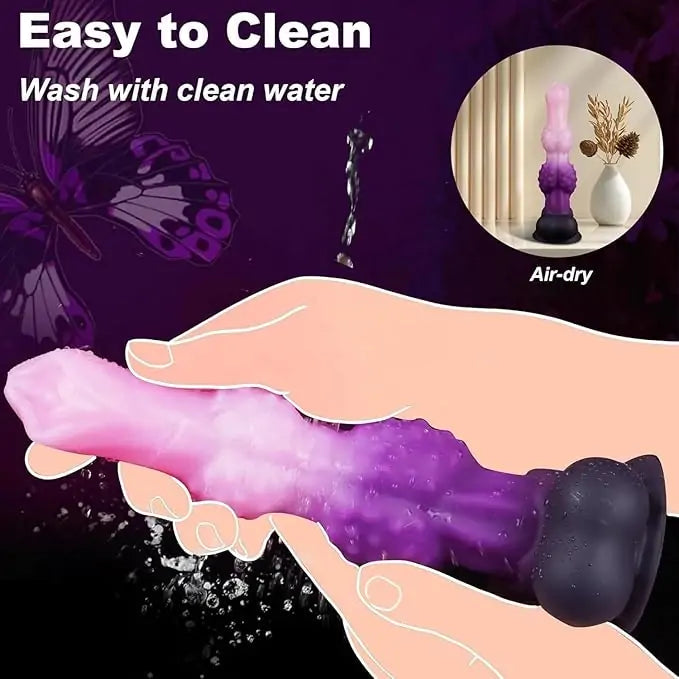 Fantasy Dragon Double Knot Dildo 10 Inches Xoxomoving