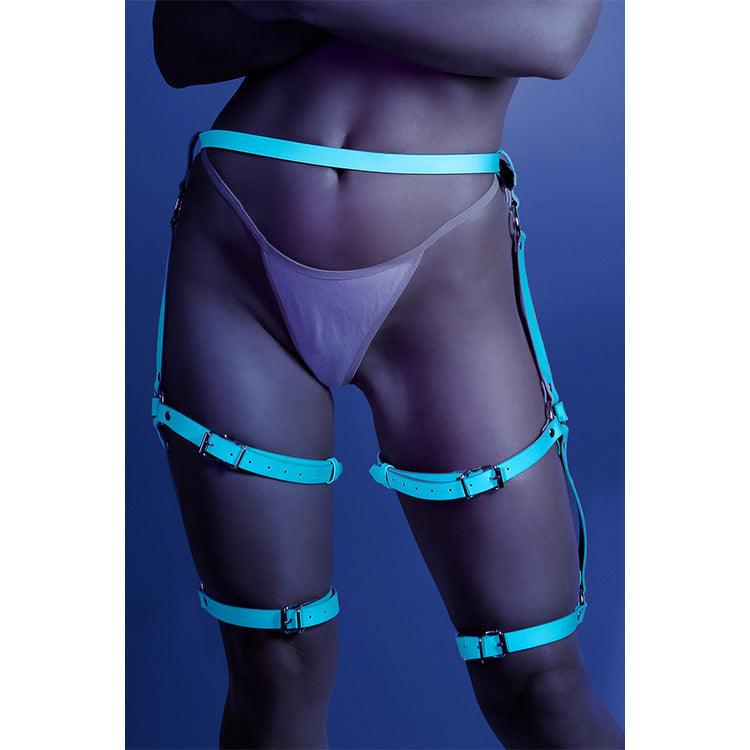 Glow Buckle Up Leg Harness Xoxomoving