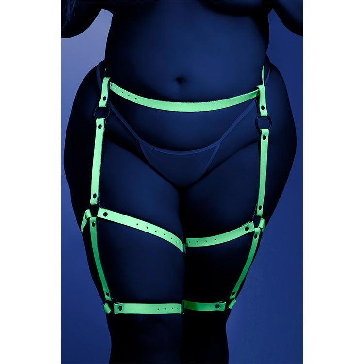 Glow Buckle Up Leg Harness Xoxomoving
