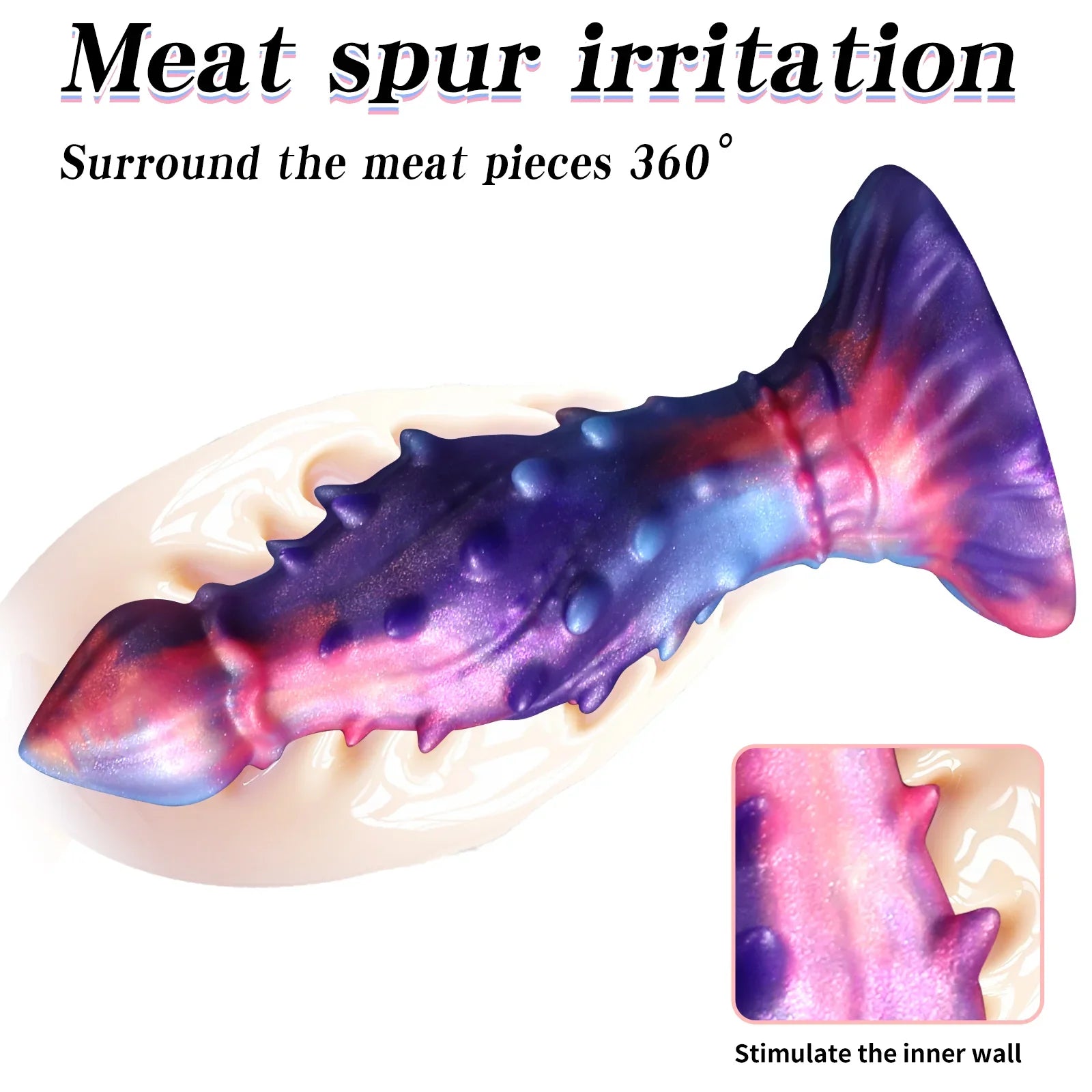 Fantasy Spiked Anal dildo 7.8 Inches Anesidora