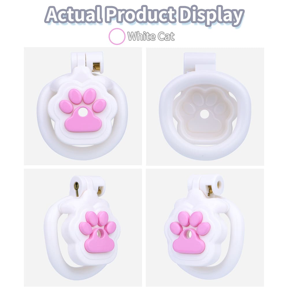 Felis - Cat Paw Resin Male Chastity Cage