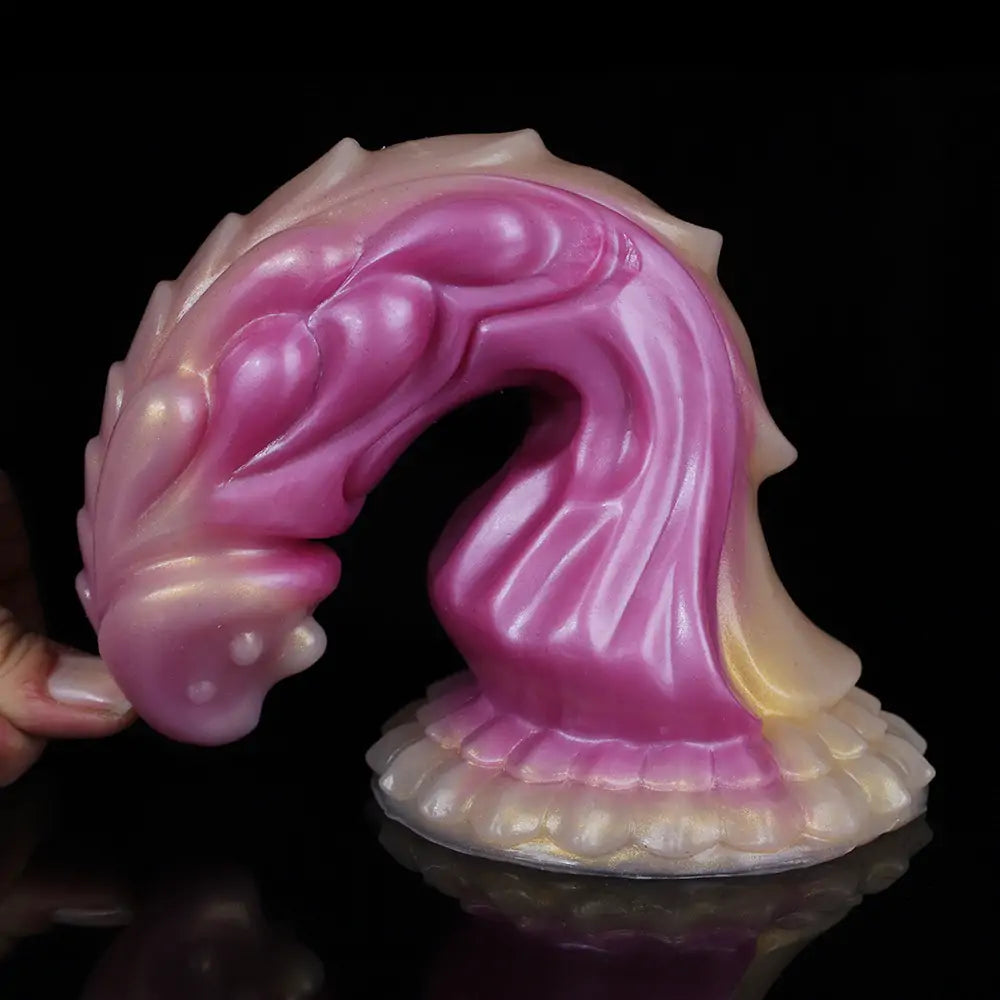 Flamingo Fantasy Spiked Dildo 8 Inches Anesidora