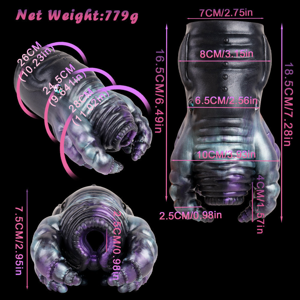 Deep Sea Monster Pocket Pussy – Fantasy Beast Sex Vagina Penis Masturbator for Men Xoxomoving