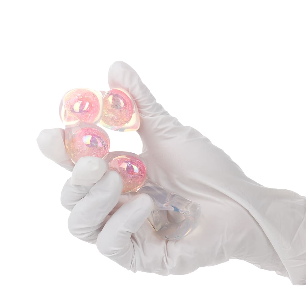 Gemheart - Heart Shaped Crystal Anal Beads