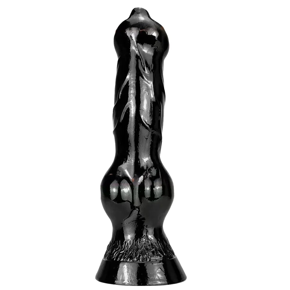 Giant Black Dog Penis Animal Dildo Xoxomoving