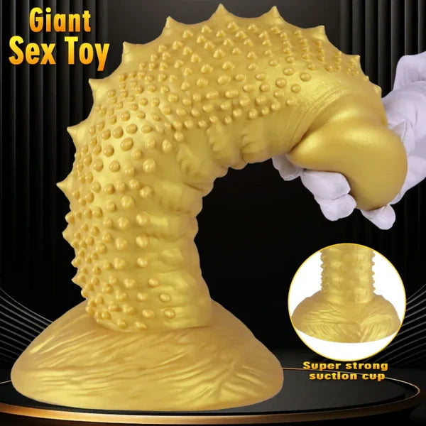 Monster Dragon Fantasy Spiked Dildo 13 Inches anesidora