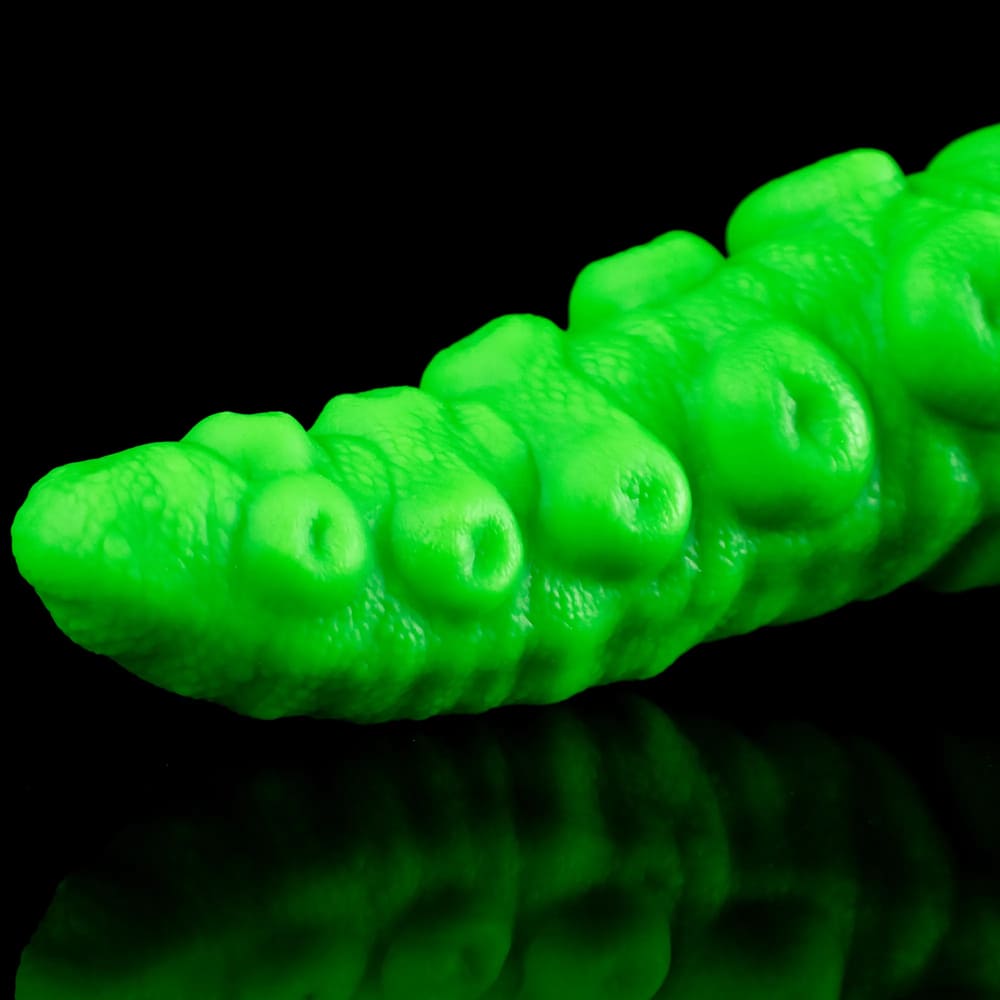 Grasp Deep-Sea Tentacle Dildo – 8cm Girth, Platinum Silicone Fantasy Toy Xoxomoving