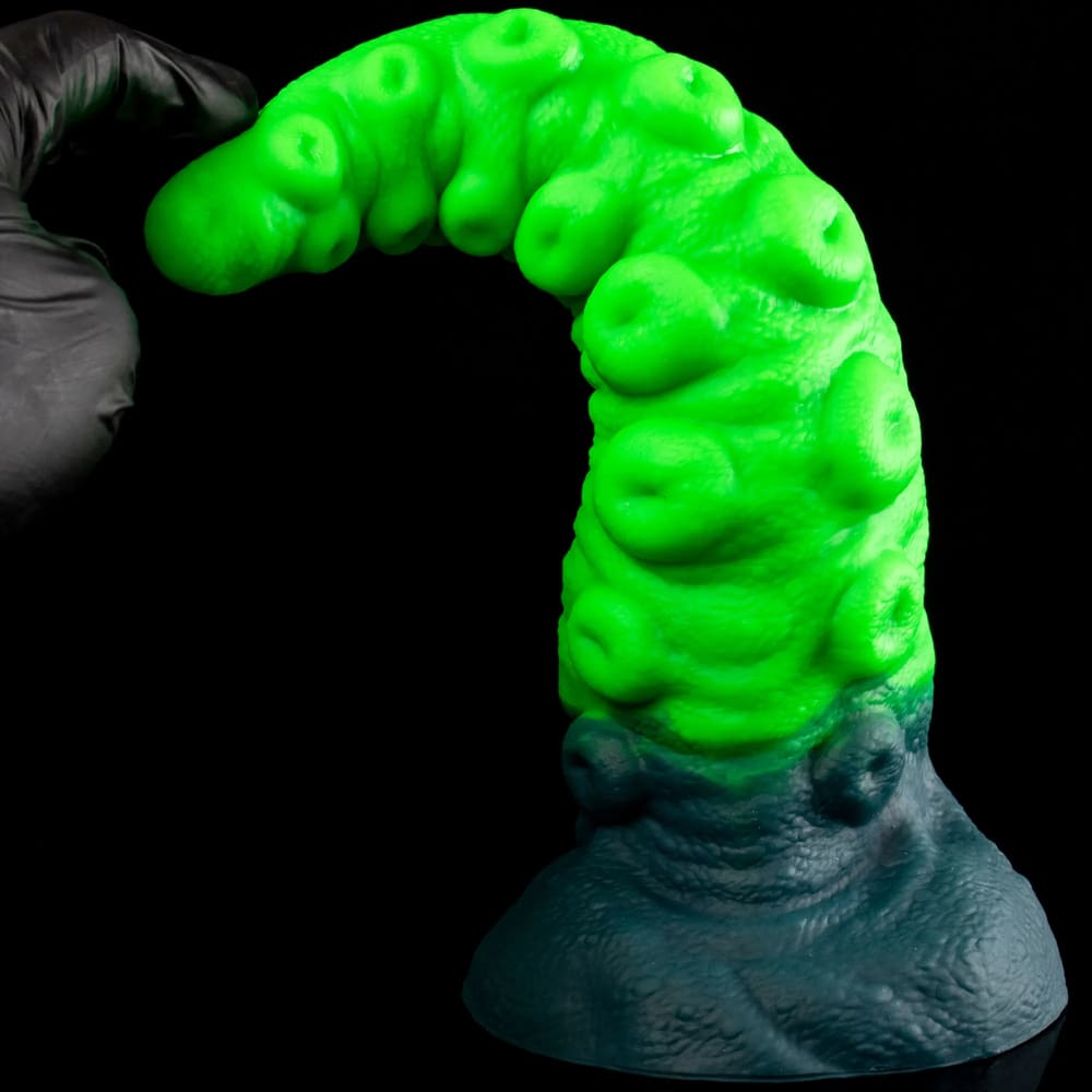 Grasp Deep-Sea Tentacle Dildo – 8cm Girth, Platinum Silicone Fantasy Toy Xoxomoving