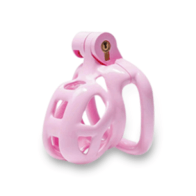 Pink Cobra Chastity Cage - Nub Xoxomoving