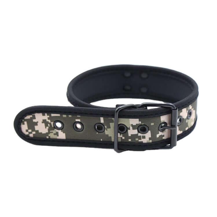 Camo Good Boy Collar Xoxomoving