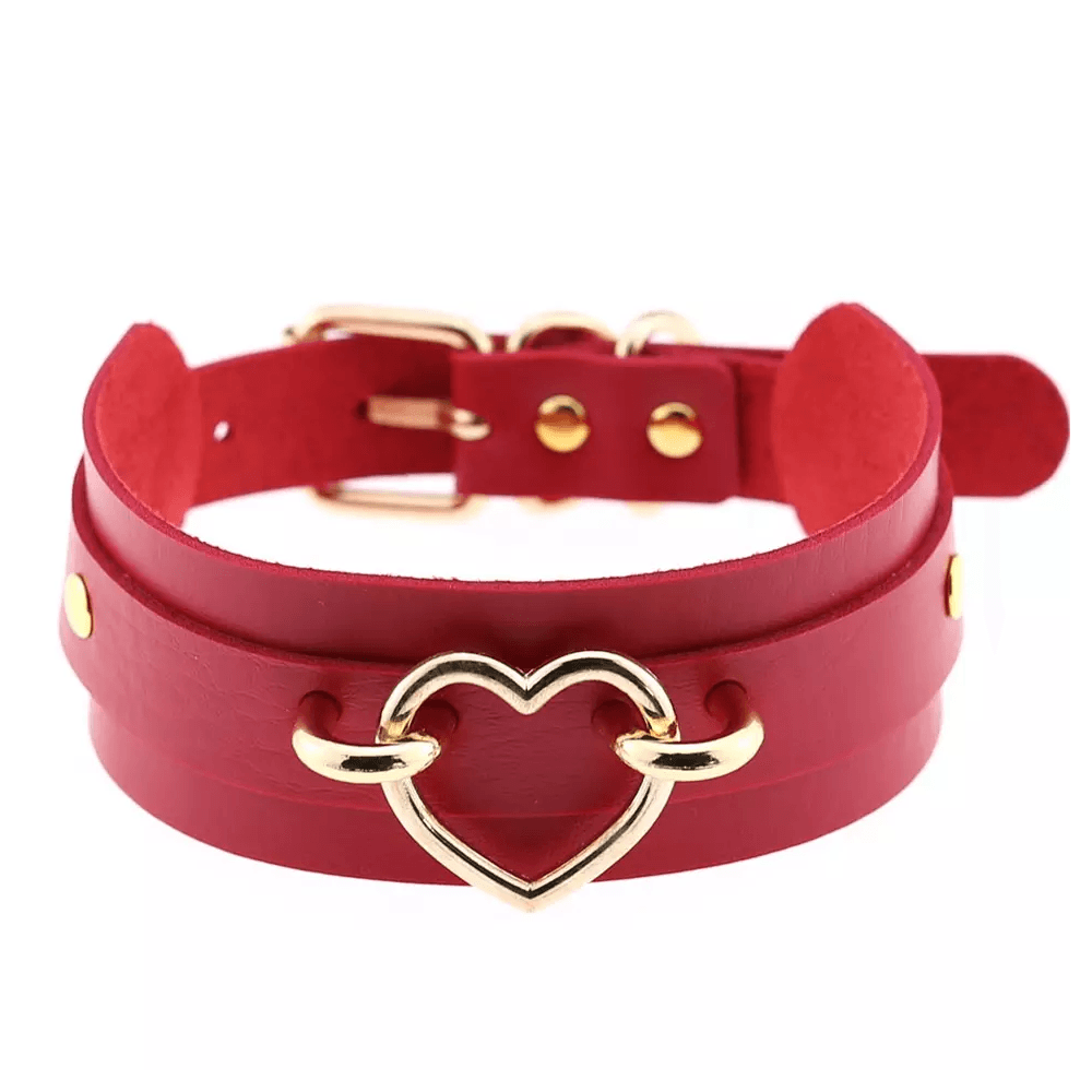 Heart of Gold Choker Xoxomoving