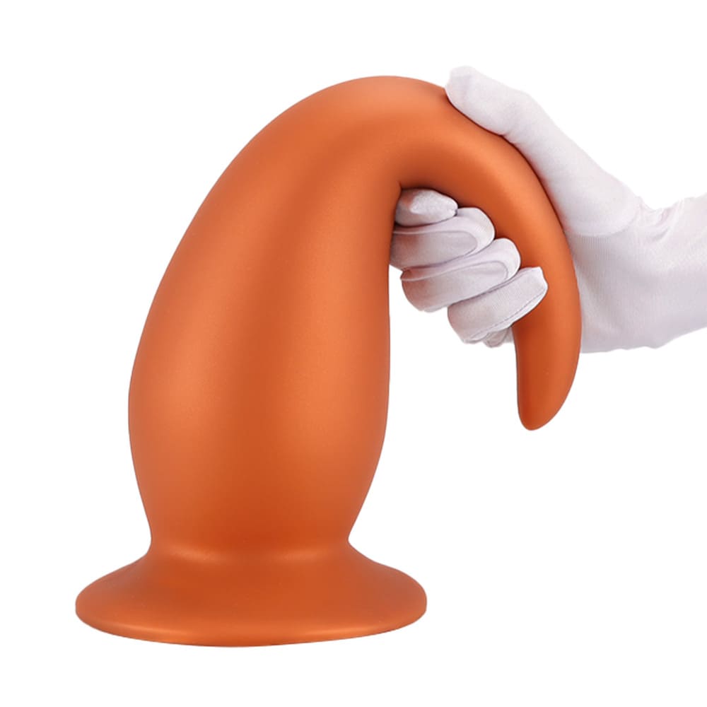 HogTails - Smooth Anal Dilator - Long Butt Plug