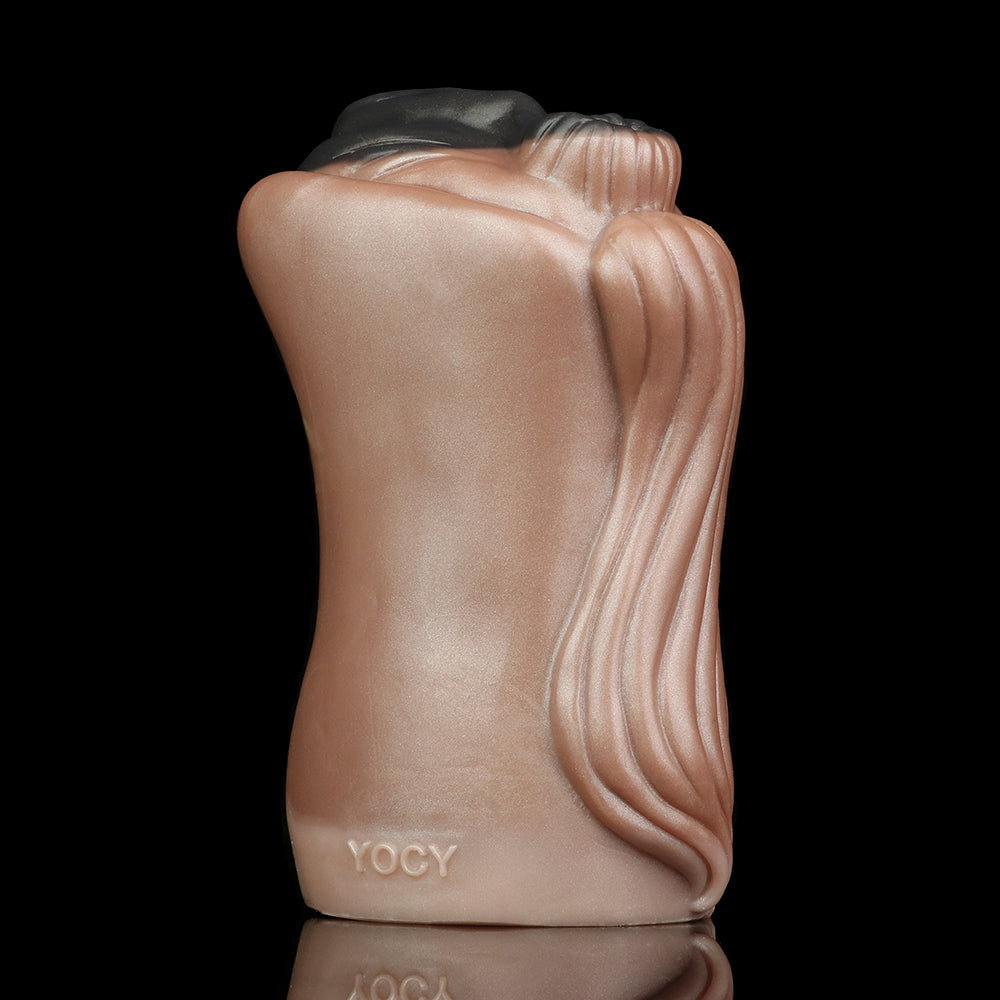 Ebony Horse Pussy Realistic Animal Sex - Silicone Pocket Masturbator Male Blowjob Stroker Xoxomoving