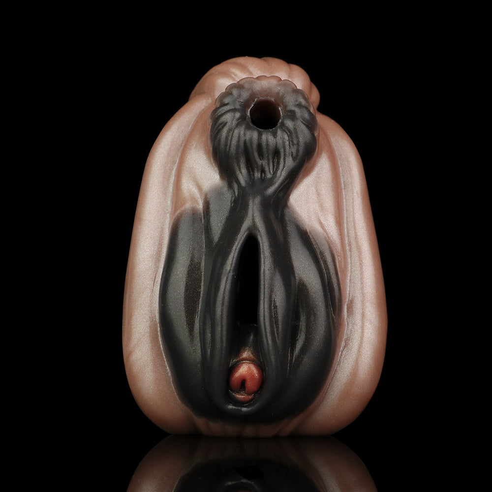 Ebony Horse Pussy Realistic Animal Sex - Silicone Pocket Masturbator Male Blowjob Stroker Xoxomoving