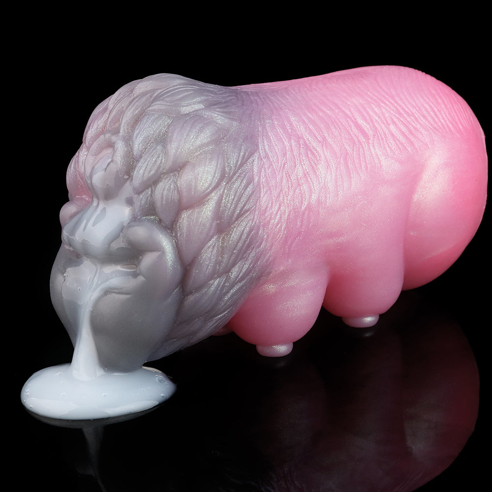 Wolf Beauty Pocket Pussy Male Masturbator - Fantasy Silicone Penis Blowjob Sex Toys for Men Xoxomoving