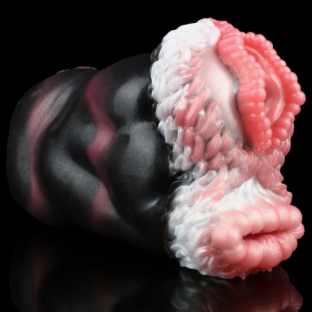 Kangaroo Pussies Sex Toys for Men Blowjob - Dual Channel Fantasy Pocket Pussy Handy Masturbator Xoxomoving