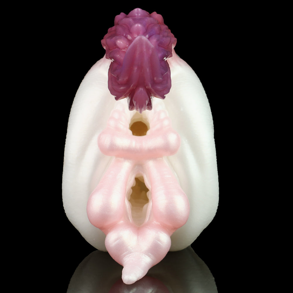 Rainbow Horse Pussy Animal Masturbator - Fantasy Pocket Masturtion Cup Penis Milk Sex Toy Xoxomoving