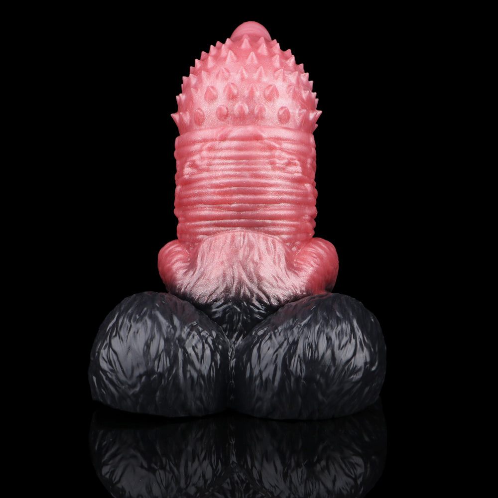 Fantasy Pocket Pussy Penis Sleeve - Knotted Dildo Dual-action Male Masturbator Xoxomoving