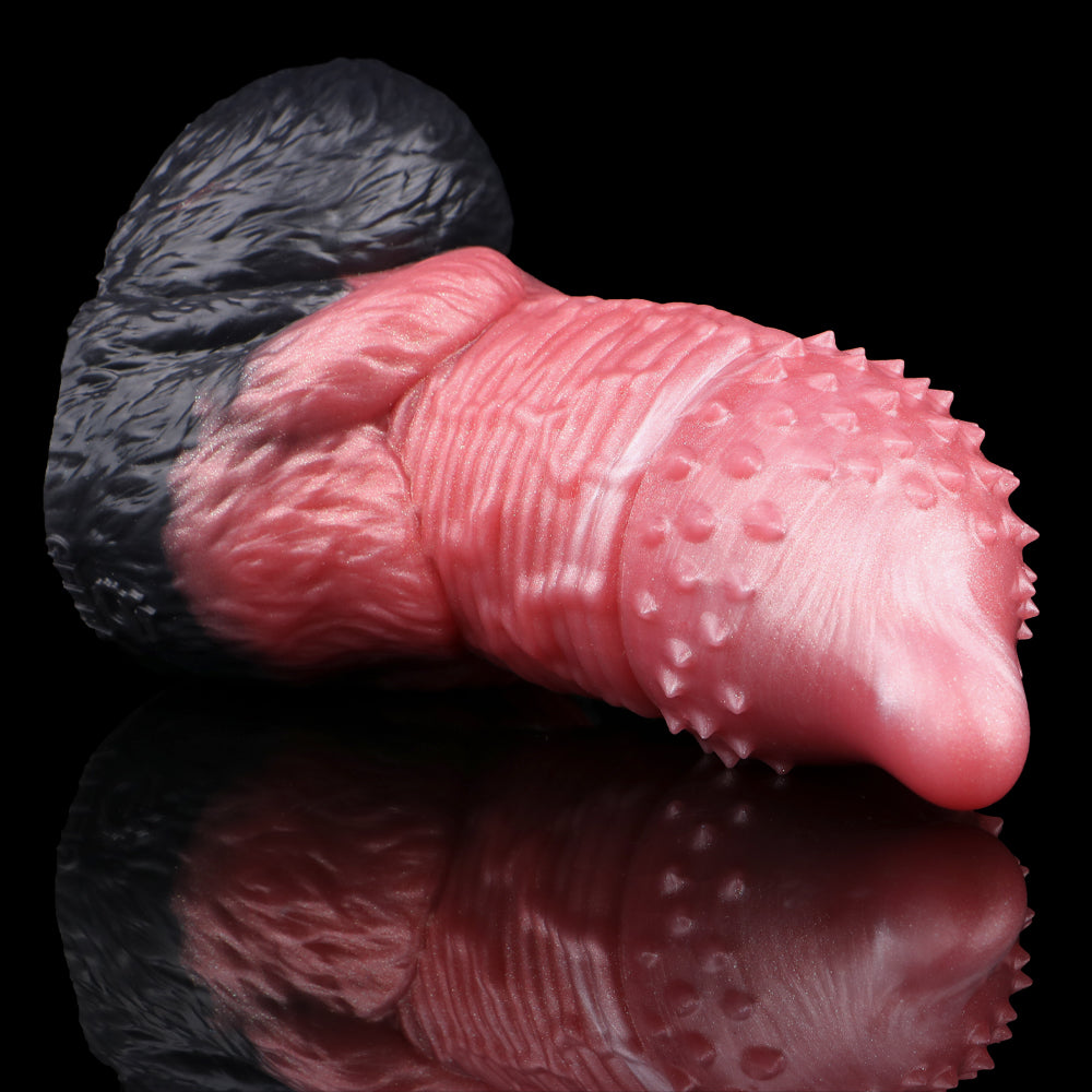 Fantasy Pocket Pussy Penis Sleeve - Knotted Dildo Dual-action Male Masturbator Xoxomoving