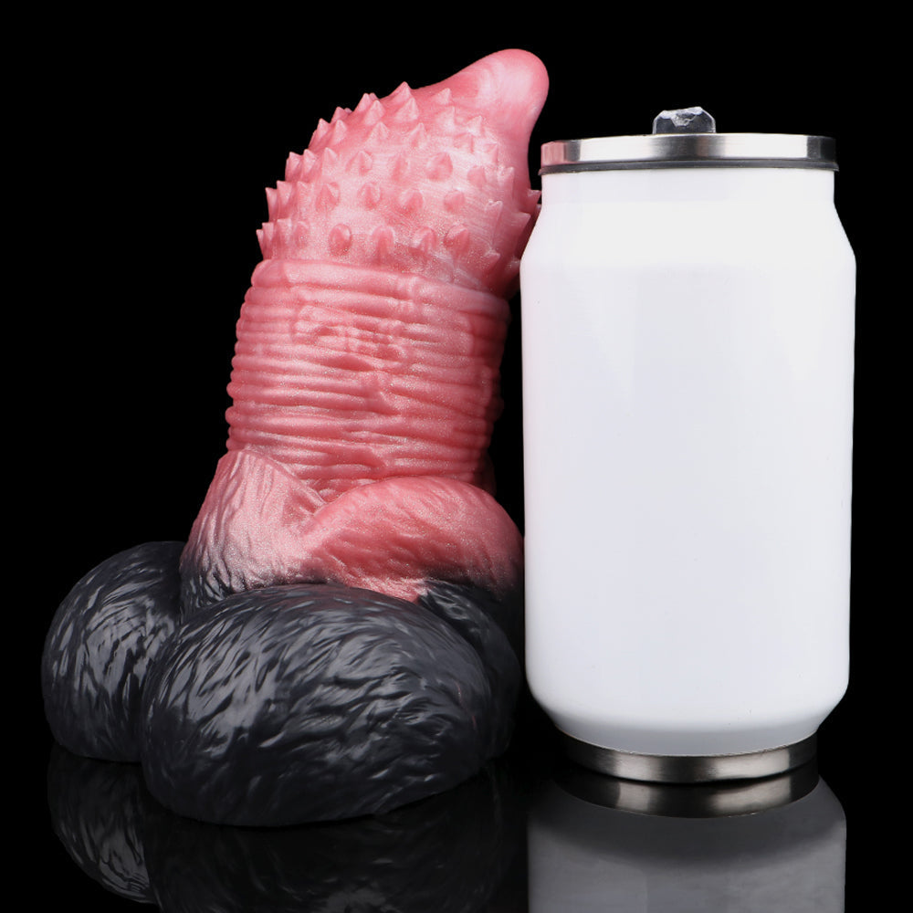 Fantasy Pocket Pussy Penis Sleeve - Knotted Dildo Dual-action Male Masturbator Xoxomoving