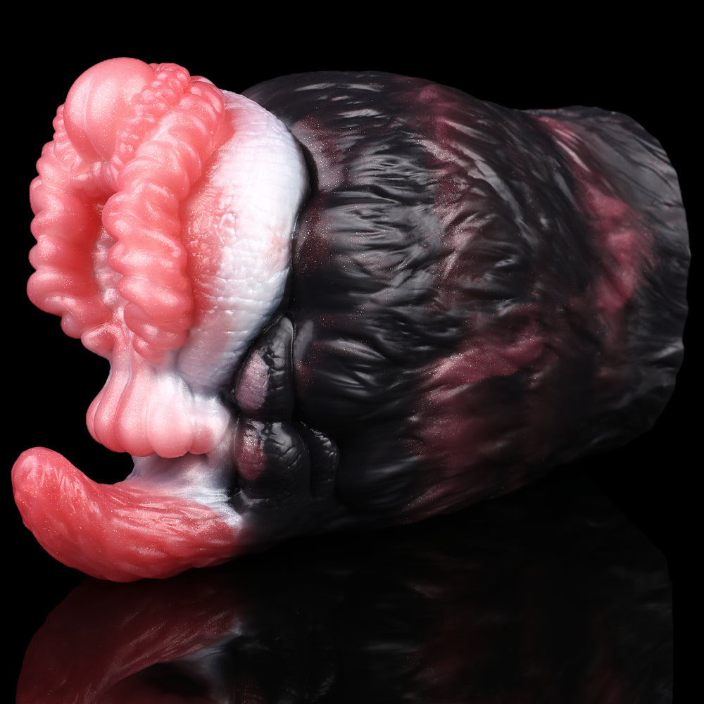 Fantasy Animal Pussies Pocket Masturbation Cup - Realistic Grizzly Grip Penis Massage Milk Xoxomoving