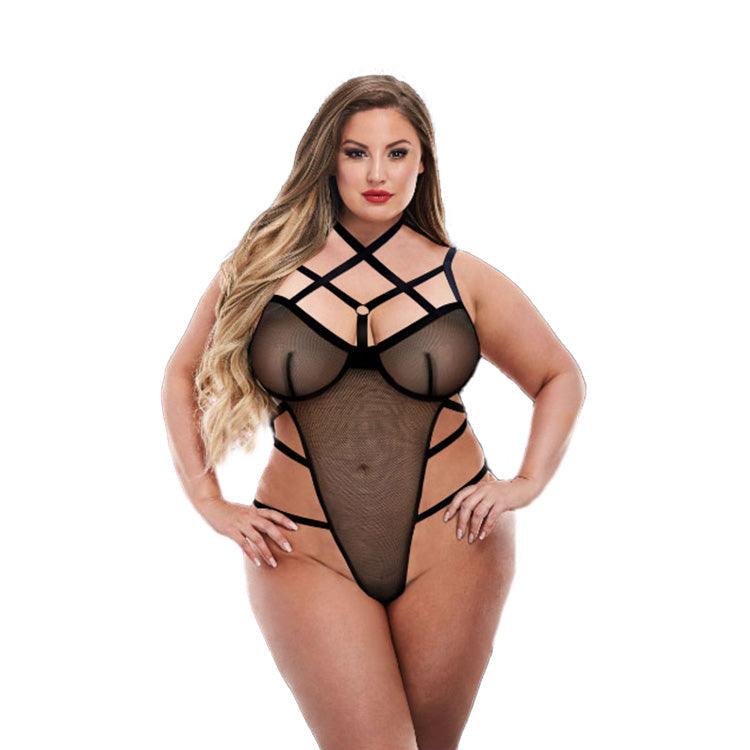 SS Caged Teddy Xoxomoving