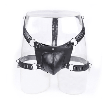 Leather Pouch Chastity Belt Xoxomoving