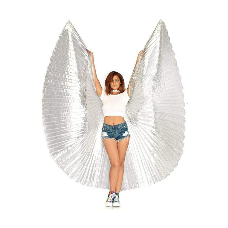360 Degree Pleated Halter Extension Wings Xoxomoving