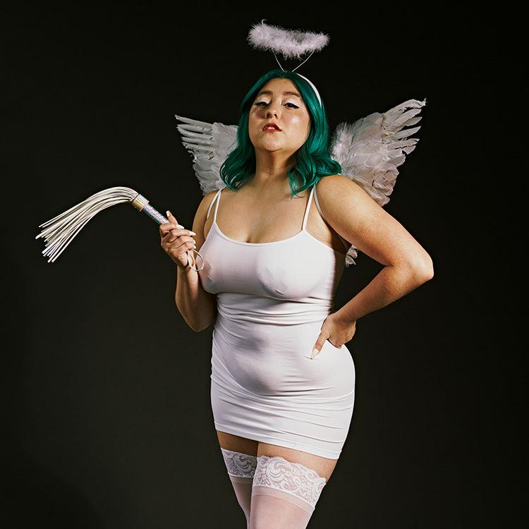 Feather Angel Wings & Halo Accessory Kit Xoxomoving