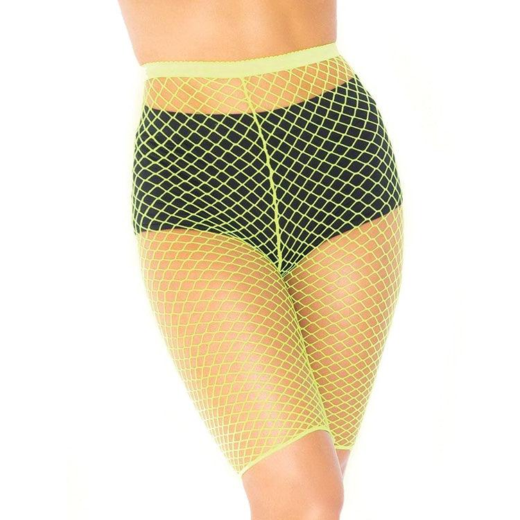 Fishnet Bike Shorts Xoxomoving