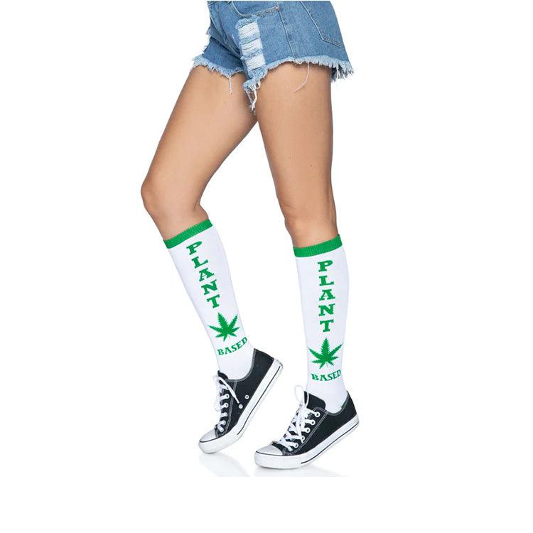 Plant Based Knee High Socks Xoxomoving