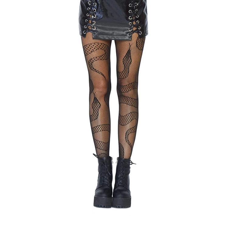 Snake Net Tights Xoxomoving