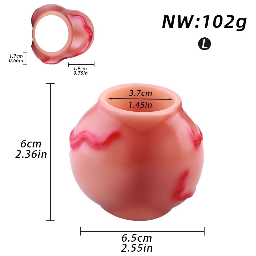 Animal-Inspired Knot Sleeve – Liquid Silicone Girth Enhancer