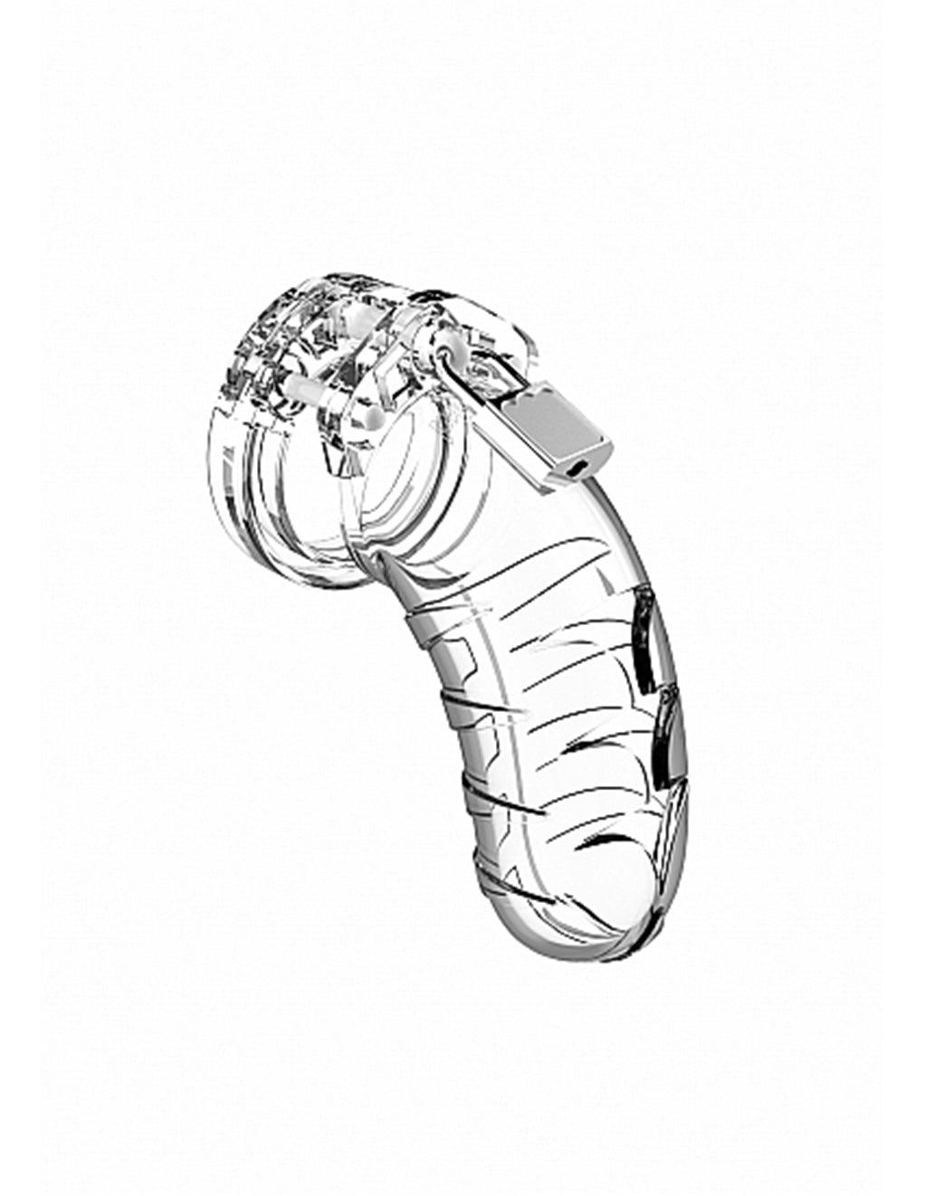 Model 4 Chastity 4.5" Transparent Cock Cage My Store