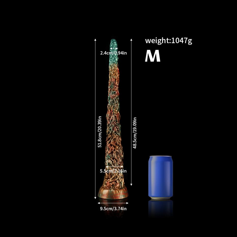 Vine Green Tentacle Dildo – Nature-Inspired Silicone Fantasy Toy